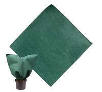 Coperture per piante Protezione antigelo | Coperte in stoffa an tigelo da 19,69x19,69 pollici | Isolamento con cerniera | Copertura per piante per ortaggi invernali aiuole rialzate