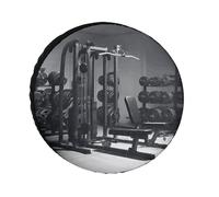 Coperture per pneumatici per attrezzature da palestra, impermeabili, anti UV, da 28 pollici, per camper, camion, SUV, rimorchio, universale, per tutte le stagioni