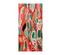 Coperture per porta d'ingresso con motivo rosso e verde banner per porta di benvenuto grande divertente sfondo banner decorazioni per appendere interni ed esterni e buoni regali di primavera per gli