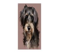 Coperture per porta d'ingresso per cani banner di benvenuto grande divertente sfondo banner decorazioni per appendere interni ed esterni e buoni regali di primavera per gli amici