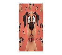 Coperture per porta d'ingresso per cani banner di benvenuto grande divertente sfondo banner decorazioni per appendere interni ed esterni e buoni regali di primavera per gli amici