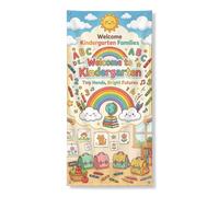 Coperture per porte arcobaleno, decorative, educative e giocose, con sole, per il ritorno al campus, colore giallo, con corda da appendere, decorazione per la casa, per portico, ingresso, feste