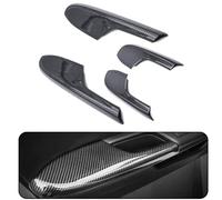 Coperture per portiera interna auto per Honda per Civic 2016 2020, 4 pezzi, in fibra di carbonio, progettate per un facile utilizzo