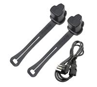 Coperture per prese - Protezione di sicurezza in PVC a 3 poli, resistenti alle intemperie, per cavi elettrici, facile da inserire e scollegare, protezione del riscaldamento del blocco motore