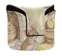 Coperture per putter da golf con chiusura magnetica per la maggior parte delle marche di mouse in pelle PU che si intrufola nella fabbrica di formaggio