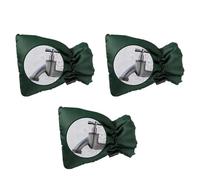 Coperture per rubinetti esterni per l'inverno, Copri rubinetto esterno Protezione antigelo invernale, confezione da 3, multicolore(Green)