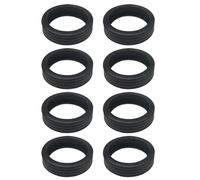 Coperture per ruote per valigie, grandi 5,5 × 1,5 cm, piccole 4,3 × 1,5 cm, multicolore, Large eight, descrizione