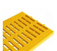 Coperture per Scarichi Esterni, Coperture per Scarichi Ad Incastro per Impedire L'ingresso di Foglie, Copertura per Scarichi per Terrazze, Prati E Giardini(Giallo,30x20x2.5cm(LxWxH))