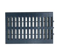 Coperture per Scarichi Esterni, Coperture per Scarichi Ad Incastro per Impedire L'ingresso di Foglie, Copertura per Scarichi per Terrazze, Prati E Giardini(Grigio,30x25x2.5cm(LxWxH))