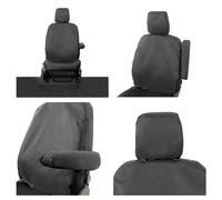 Coperture Per Seat Ford Transit Van MK8/MK9 (2014 In Poi) Resistenti All'Acqua