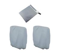 Coperture per sedie da esterno - Coperte impermeabili in servizio pesante per mobili da patio | Protezione per sedia pieghevole universale Hlebouts attraverso il