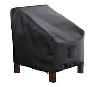 Coperture Per Sedie Per Esterni - Protettore Patio Impermeabile | Coperchio Di Sedile Profondo Regolabile, Tessuto Oxford A Prova Di Polvere Con Elastico Cornice E Cinghie Di Chiusura Click -close, Di