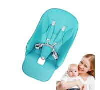 Coperture per seggiolonali per la sostituzione di coperture per bambini, seggiolone, Cuscino di imbottitura in pelle PU per sedile da alimentazione, Attaccanti da pranzo impermeabili Attaccamenti Casc