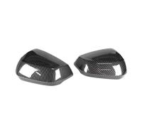 Coperture per Specchietto Retrovisore Copertura Specchietto Retrovisore Laterale In Fibra Di Carbonio Modello Nero Per A-udi Q2 SQ2 2017-2024 Q3 RS Q3 RSQ3 2019-2024 Sostituzione Tappi per specchietto