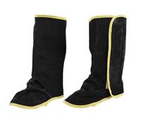 Coperture per stivali di saldatura - Spazi in pelle con padiglioni e resistente all'abrasione - Protezione per scarpe resistente al fuoco, attrezzature industriali per fabbriche di fabbriche di