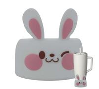 Coperture per tazze da caffè,Custodie in silicone per bottiglie con animali cartoon | Copertura protettiva per tazza di bevande calde - per la casa caffetteria ufficio vacanze viaggio tè bevande Ca