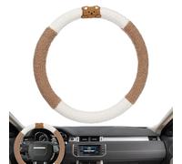 Coperture Per Volante,38 Cm Lana D'agnello Decorazione Maniglia Auto - Rivestimento Per Volante Con Design Animale,Per Decorazione Per Uomini E Donne Per Truck E SUV Per Inverno E Clima Freddo