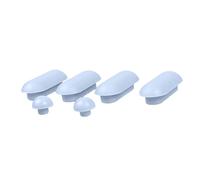 Coperture per WC con cuscinetti antiscivolo per sedile WC, guarnizione paraurti universale per sedili bidet, accessori per ammortizzazione e protezioni