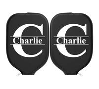 Coperture personalizzate per paddle pickleball, custodia universale personalizzata con cerniera manica per racchetta con testo fotografico, copertura per pagaia in neoprene, custodia per paddle, 22,1