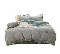 coperture piumone Cover del Piumino Biancheria da Letto Set di Flanella a Doppio Pile Super morbo