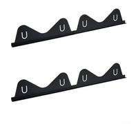 Coperture regolabili in acciaio inox per fornelli da 33 a 68 a 68 cm, progettate per stufe e banconi per evitare detriti (nero (rotondo) 2)