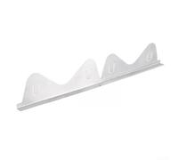 Coperture regolabili in acciaio inox per fornelli da 33 a 68 a 68 cm, progettate per stufe e banconi per evitare detriti (argento (rotondo) 1)