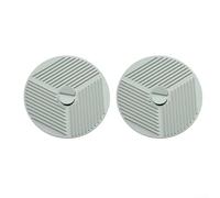 Coperture riutilizzabili in silicone per pentole per ciotole e piatti che funzionano come paraschizzi e cuscinetti isolanti termici (medie)