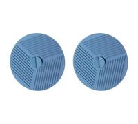 Coperture riutilizzabili in silicone per pentole per ciotole e piatti che funzionano come paraschizzi e cuscinetti isolanti termici (grande)
