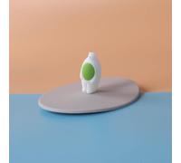 Coperture riutilizzabili in silicone per tazze per mantenere le bevande al sicuro da fuoriuscite con questa pratica soluzione (orso verde)