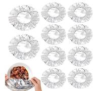 Coperture riutilizzabili per ciotole, riutilizzabili, ermetiche e fresche, elastiche, isolanti, per cucina, barbecue, feste, piatti per pane all'aperto, avanzi di casa