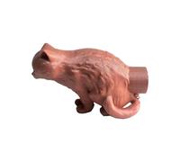 Coperture Silicone Per Dentifricio Spremitore Di Pasta In Silicone 6.0 Cm | Coperchio Divertente Gatto Che Fa La Cacca Per Adulti, Bagno, Viaggio, Casa, Cucina, Camera, Scuola, Campeggio