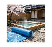 Coperture solare per piscina con isolamento a bolle trattiene il calore, riduce la dispersione termica, è adatto a tutti i tipi di piscine e non si danneggia facilmente