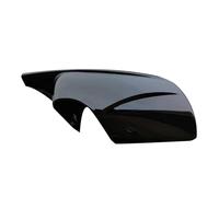 Coperture Specchietto Laterale Tappi Coperture Specchietto ad Ala Per BMW E46 E39 Nero Sinistro Destro Plastica ABS Guscio Specchietto Retrovisore Auto Alloggiamento Specchio(1pc Left side)