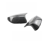 Coperture Specchietto Laterale Tappi Coperture Specchietto ad Ala Per Q50 Q60 QX30 Q70 2014-2022 Effetto Carbonio/Nero Guscio Specchietto Retrovisore Auto Alloggiamento Specchio(Carbon Fiber Look)