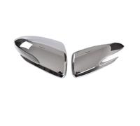 Coperture Specchietto Retrovisore Per Kia Per Rio Per YB 2018 Porta Laterale Specchietto Retrovisore Copertura Guscio Rivestimento Protezione Cornice Adesivo Accessori Styling Dell'auto(Silver)