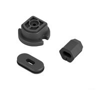 Coperture tampone in silicone nero per scooter elettrico | silicone resistente all'usura, protegge la scatola della batteria, per proteggere i tubi dei freni, dimensioni compatte di