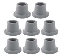 Coperture terminali in gomma antiscivolo, 60 mm per sedie da doccia, forniscono una vestibilità sicura e una maggiore stabilità per la pace della mente (8 pezzi)