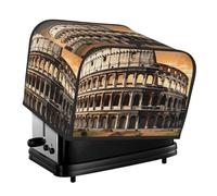 Coperture trapuntate per tostapane a 4 fette, copertura per piccoli elettrodomestici con manico antico colosseo copertura antipolvere per decorare la casa e la cucina