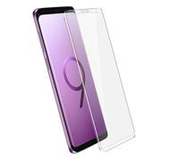 COPHONE® - Vetro temperato Compatibile con Samsung Galaxy S9 Plus, Pellicola di Protezione Schermo Premium Anti Urti e Rottura, Anti Impronte, Bordi arrotondati, durezza Max 9H Tempered Glass 2,5d
