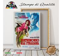 copia autore QUADRO MATRIMONIO ALL'ITALIANA STAMPA TELA CANVAS