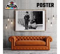 copia d'autore POSTER CHARLIE CHAPLIN Luci della città FIORAIA MILIONARIO