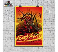 copia d'autore POSTER FURY ROAD MAD MAX ACTION LOCANDINA GAS MACHINE