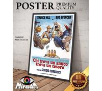 copia d'autore Poster Locandina CHI TROVA UN AMICO Terence Hill Bud Spencer
