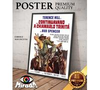 copia d'autore Poster Locandina Continuavano a chiamarlo Trinità Bud Spencer