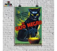 copia d'autore POSTER locandina EL GATO NEGRO vintage GATTO NERO