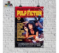 copia d'autore POSTER LOCANDINA PULP FICTION PALMA D'ORO 1994 QUENTIN TARANTINO