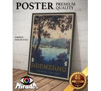 copia d'autore POSTER locandina vintage ARENZANO Liguria Riviera mare estate