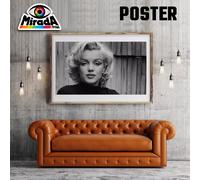 COPIA D'AUTORE POSTER MARILYN MONROE AMERICA STAR STYLE MITO BLACK WHITE
