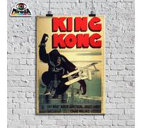copia d'autore POSTER VINTAGE LOCANDINA KING KONG