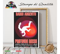 copia d'autore QUADRO PROFONDO ROSSO STAMPA TELA CANVAS 1975 HORROR